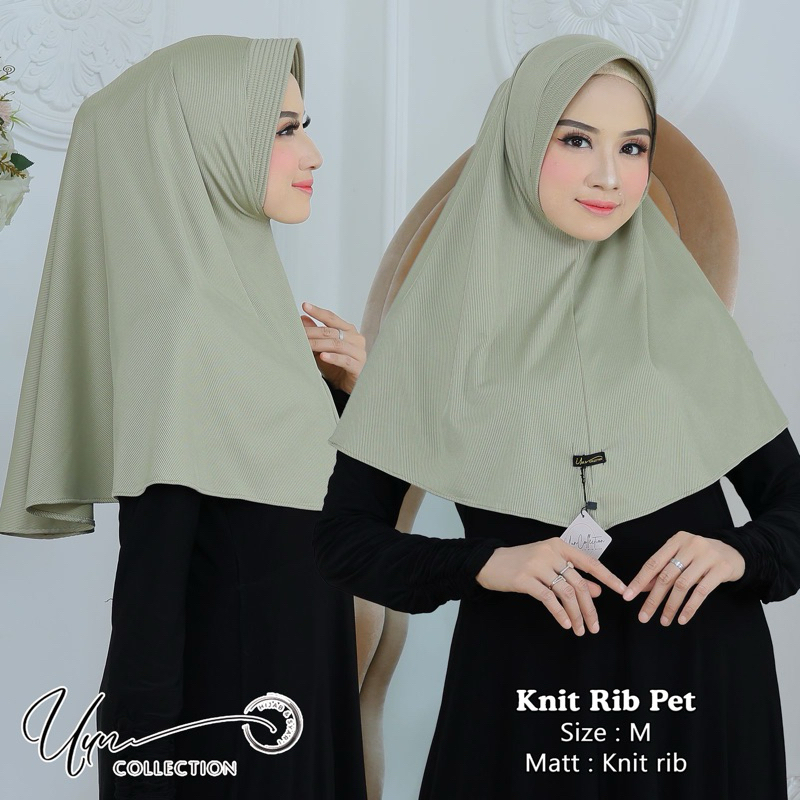 uun collection bergo knit rib premium