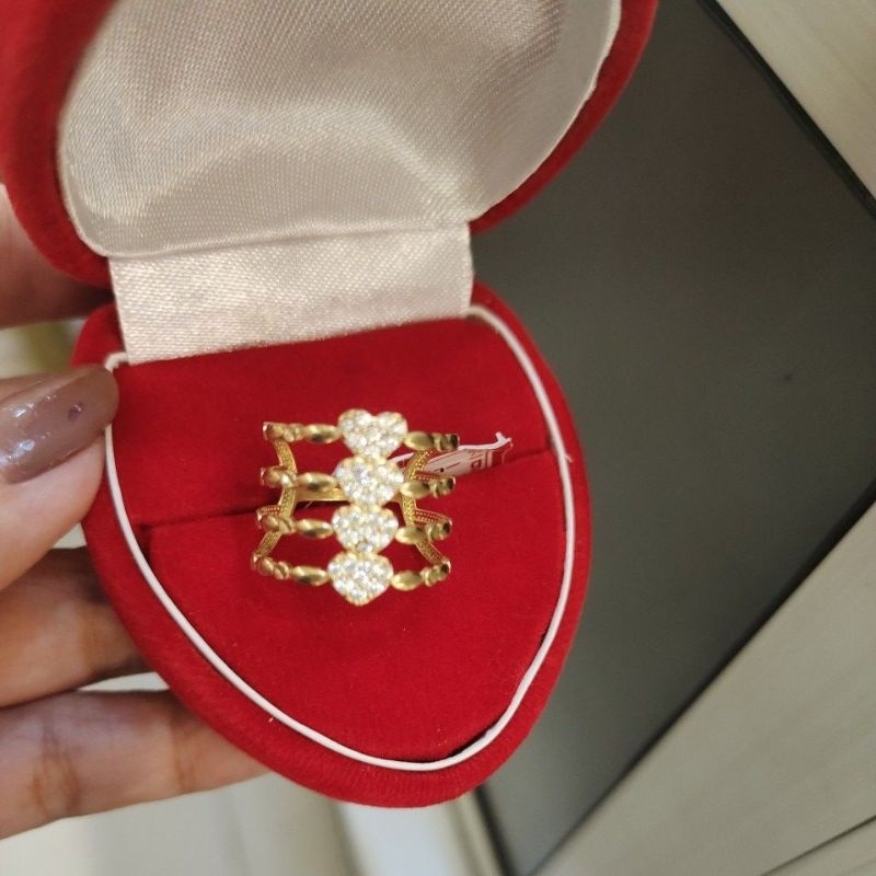 cincin hati mata putih kwartet 4 for 1(ubs300)