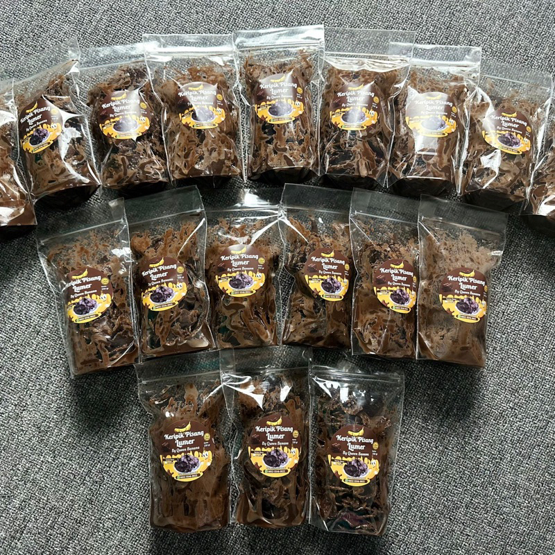 

KERIPIK PISANG COKLAT LUMER CEMILAN VIRAL/oleh oleh makassar