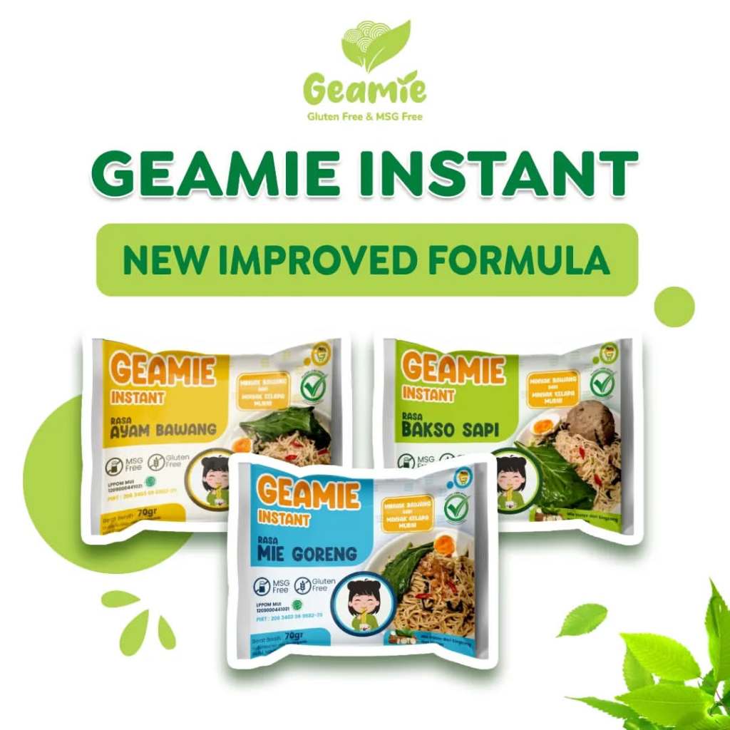 

Geamie Mie Instan Gluten Free Non MSG 70gr