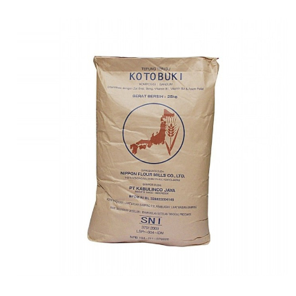 

KOTOBUKI Tepung Terigu Jepang Protein Rendah Nippon KOTOBUKI 1 Sak 25