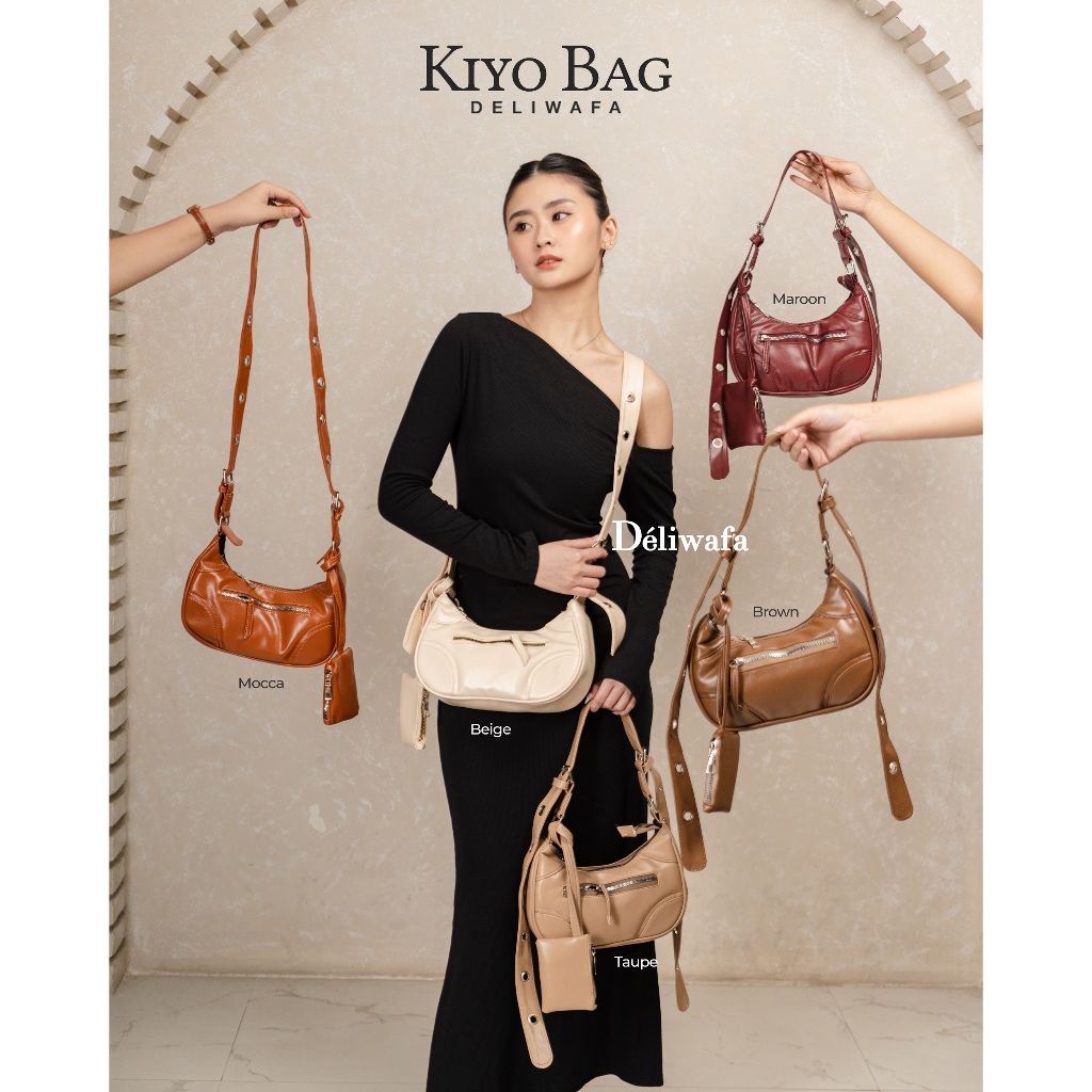 Deliwafa - [Tas Wanita] Kiyo Tas