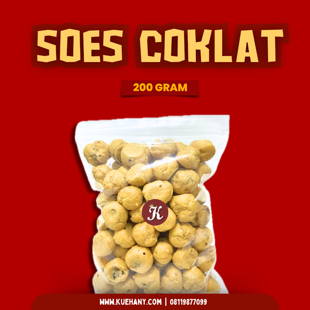 

Kueh Soes Coklat Kacang Makanan 200 Gram