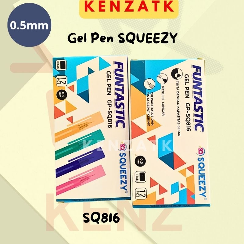 

Gel pen 0.5mm Squeezy
