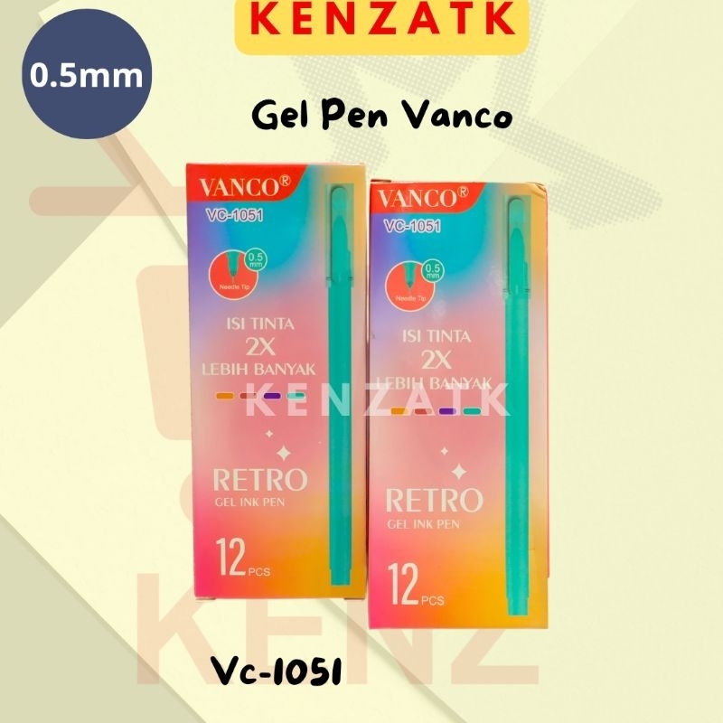 

Bolpoin Gel Murah/Gel pen Vanco 0.5mm