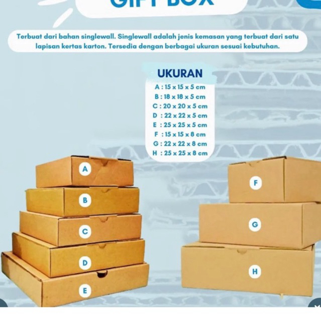 

Gift Box Box Packaging Kotak Packing kotak Kado, Kotak hampers Kotak Hadiah / Box Kardus