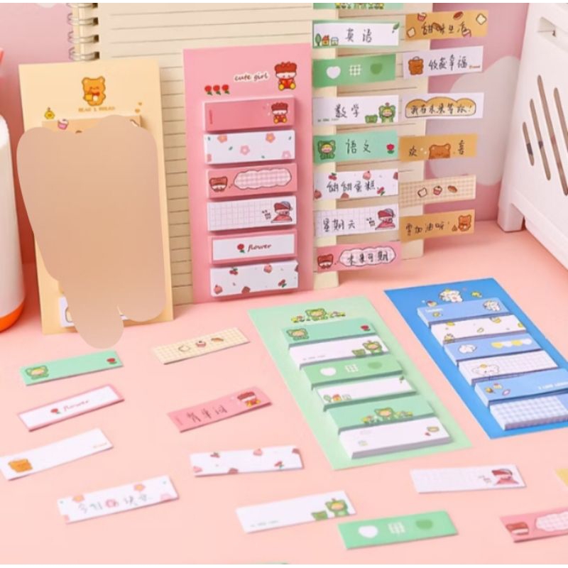 

-Homeshopnawal✨ Sticky Notes Lucu 6in1