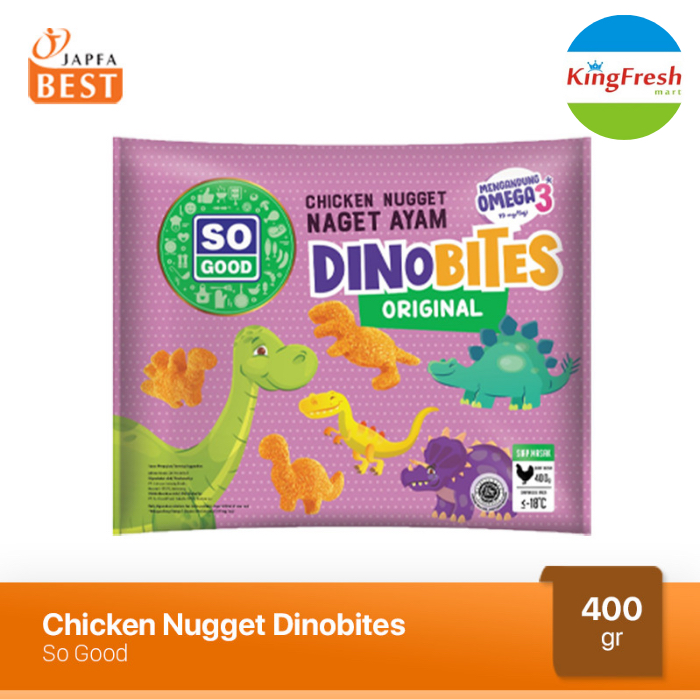 

So Good Nugget Dinobites 400 gram