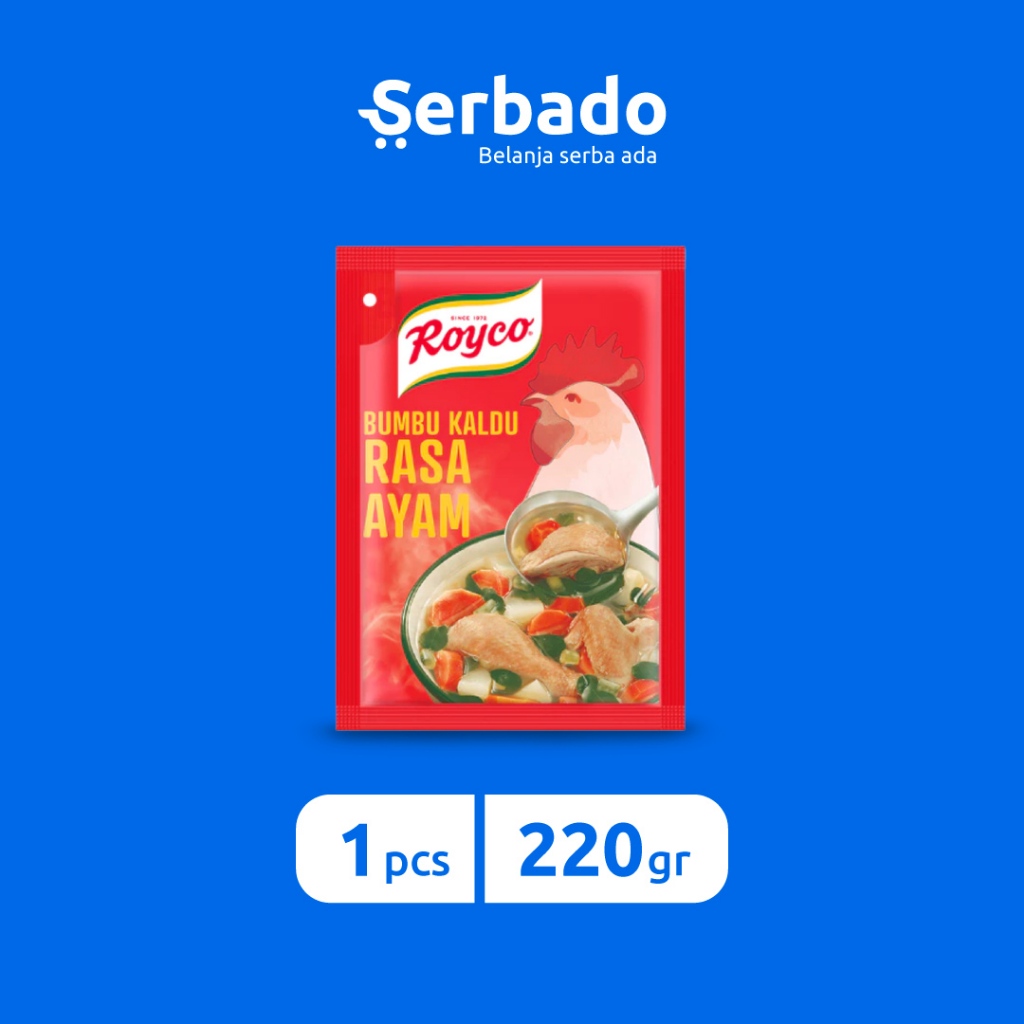 

Royco Bumbu Kaldu Penyedap Rasa Ayam Kemasan Sachet 220gr