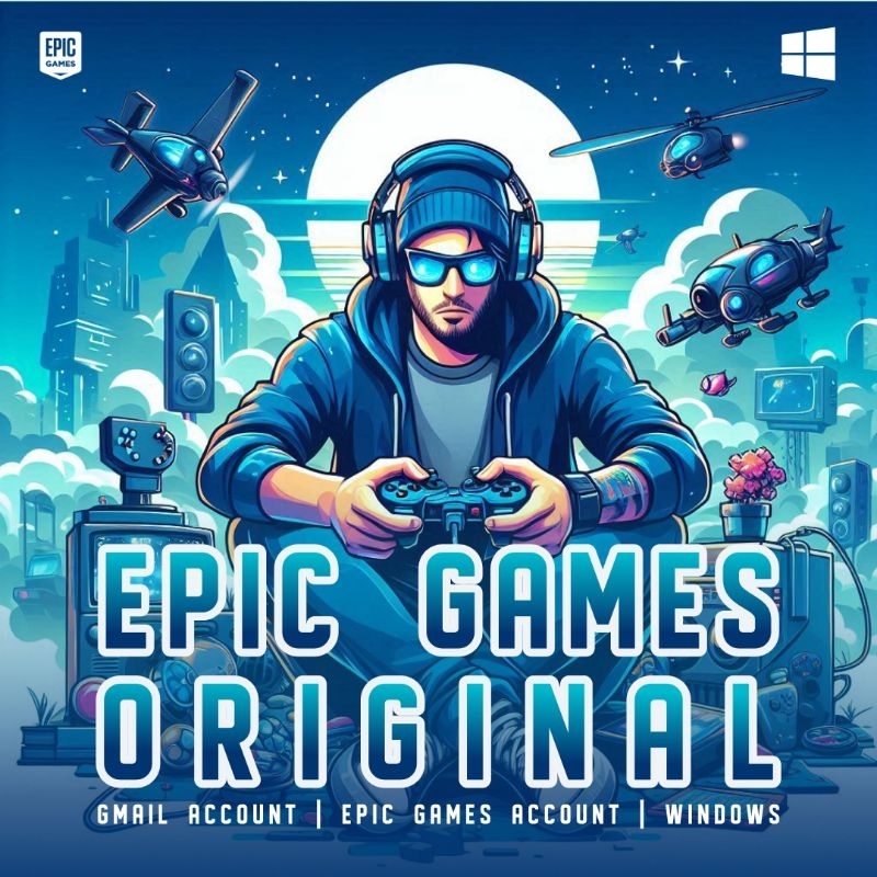 Fresh Akun Game Epic Games  Original PC Windows