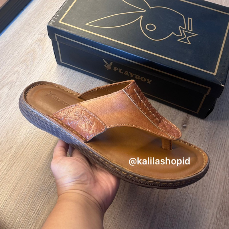 Sandal Pria Playboy Derick Thong Original (Ready Stock)