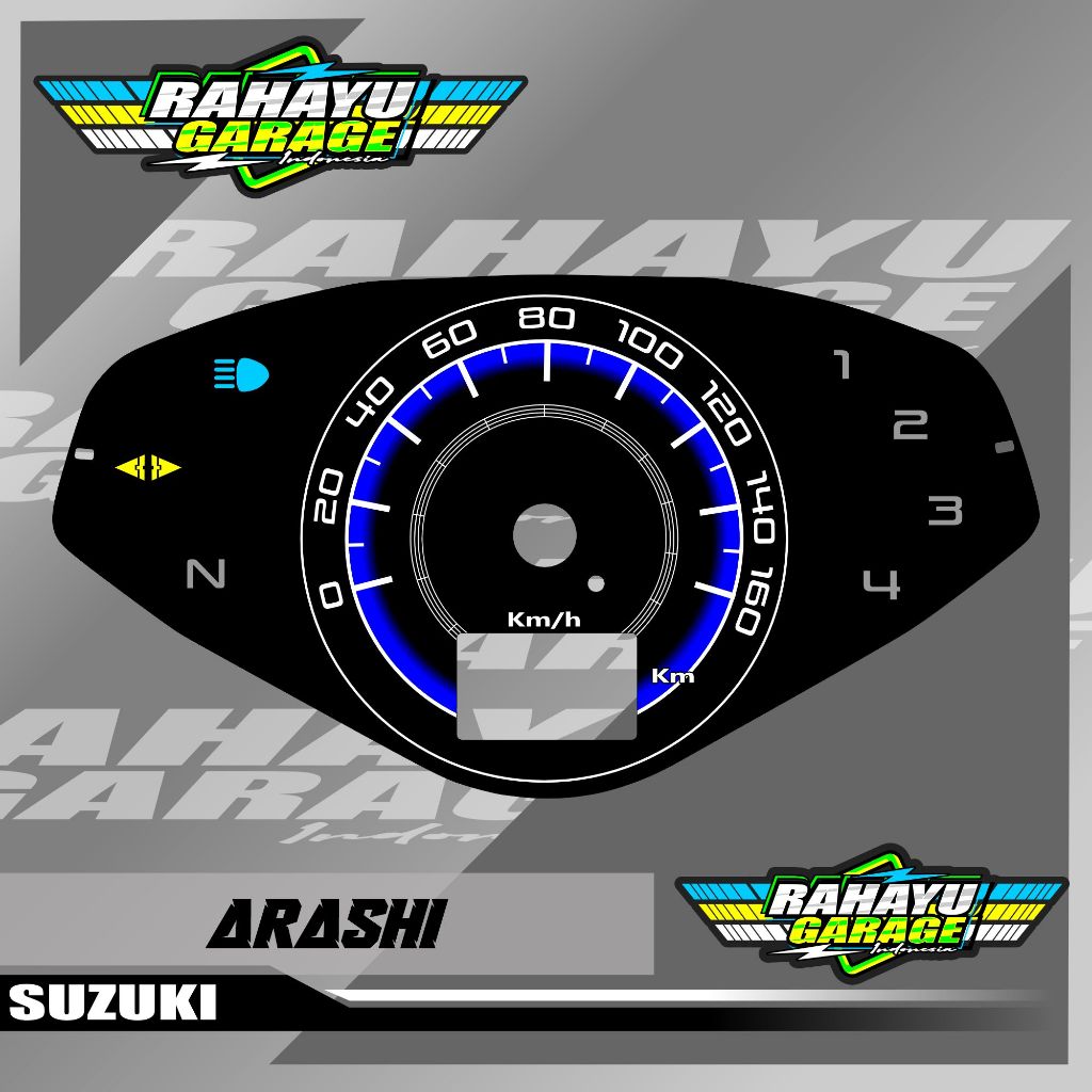 PAPAN SPEEDOMETER CUSTOM SUZUKI ARASHI