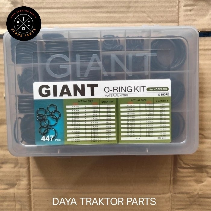 ORING BOX KOBELCO O-RING KIT KOBELCO ORING SET KOBELCO SK200 SK130 SK75 NBR