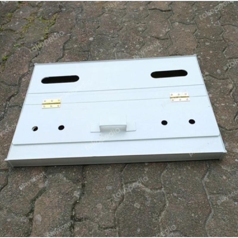 Tutup akuarium 60 x 40 bahan pvc plastik