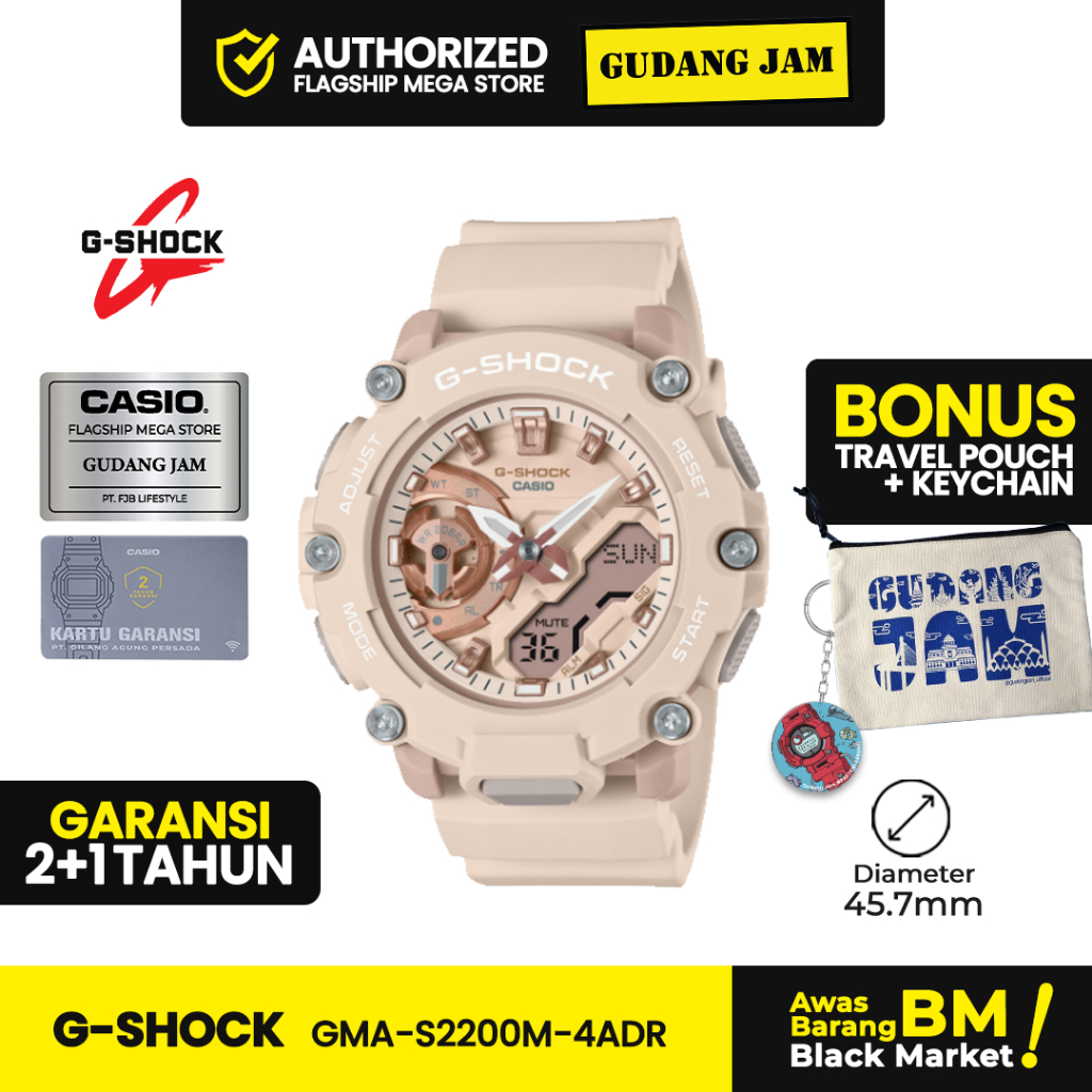 Jam Tangan G-Shock GMA-S2200M-4ADR GMA-S2200M GMA-S2200 GMAS2200M