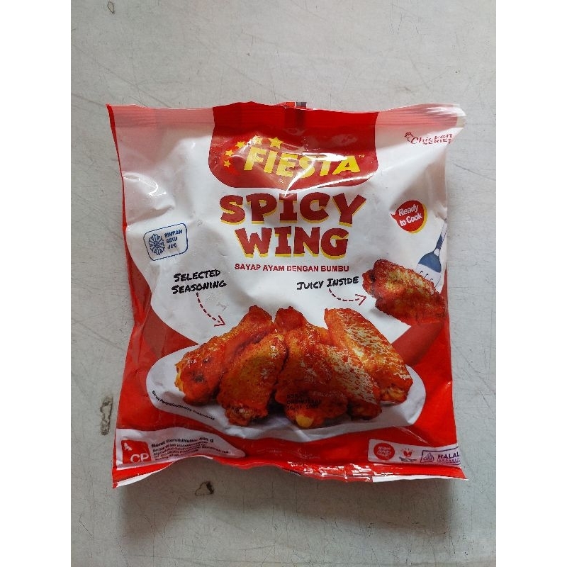 

Fiesta Spicy Wings Merah 400g (Kemasan Baru)