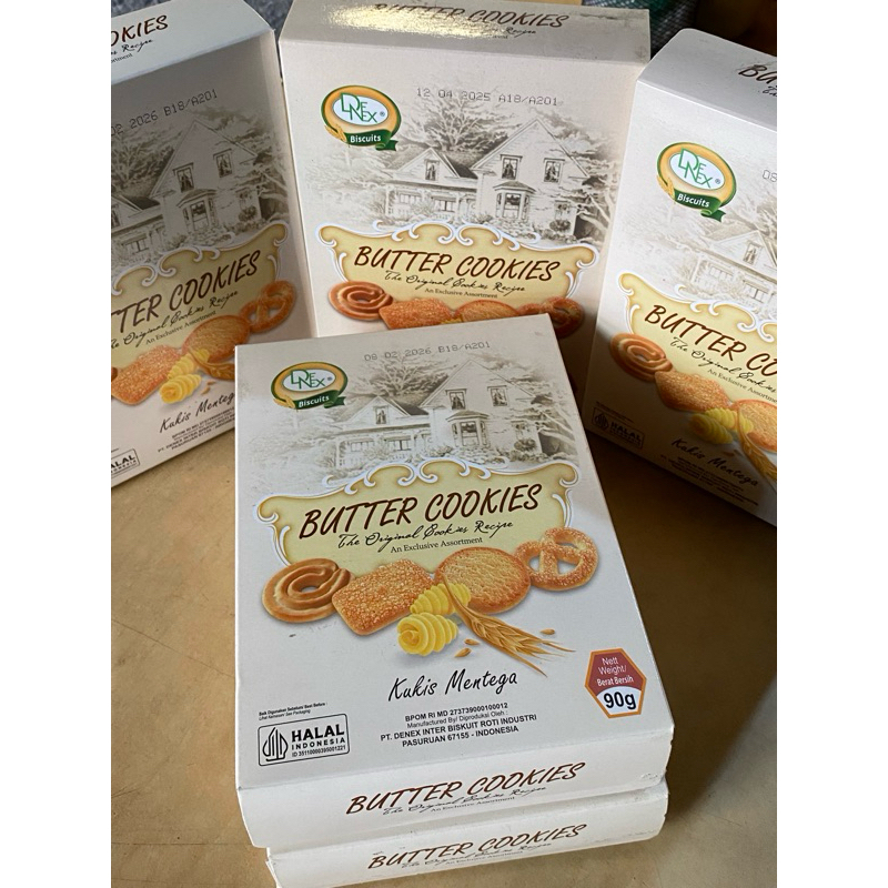 

Denex butter cookies 90gr