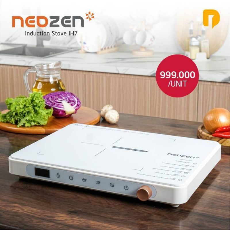 KOMPOR INDUKSI - ( FREE LOGAM MULIA MINI GOLD) IH7 Induction Multi Programs Muda Diatur