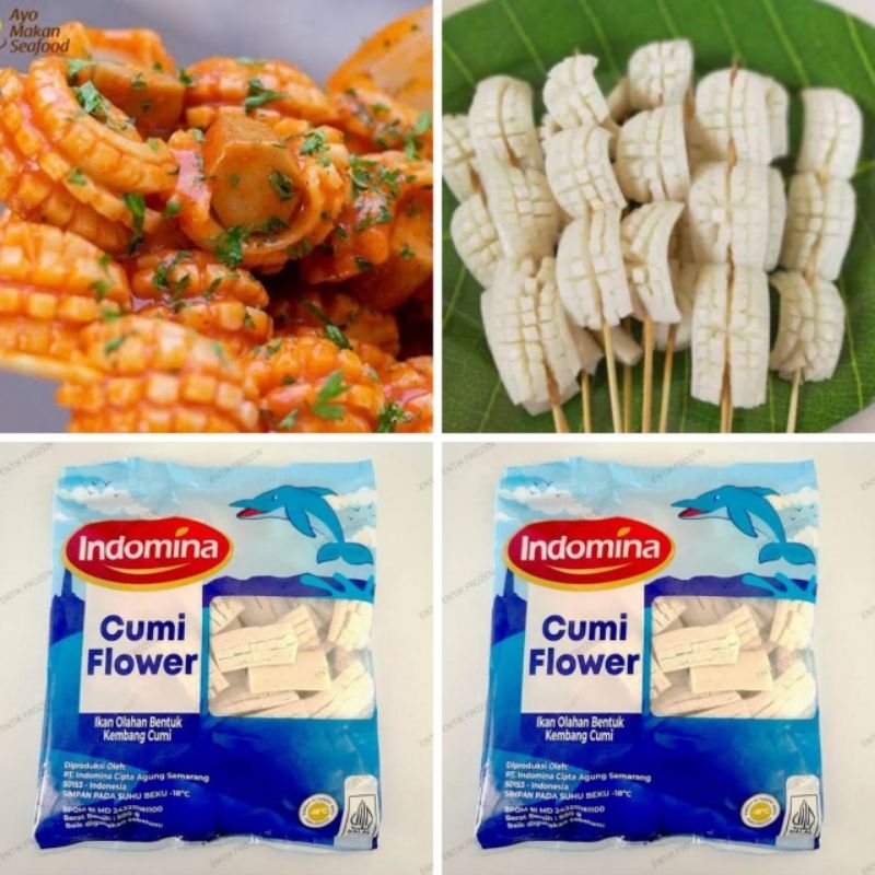 INDOMINA KEMBANG CUMI 500GR FROZEN