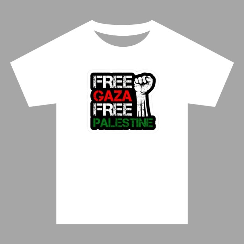Kaos Combed 24s Gambar Palestina Palestine Save Palestina