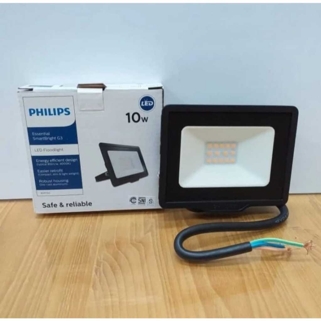 Lampu Sorot LED Philips 10Watt Floodlight BVP150