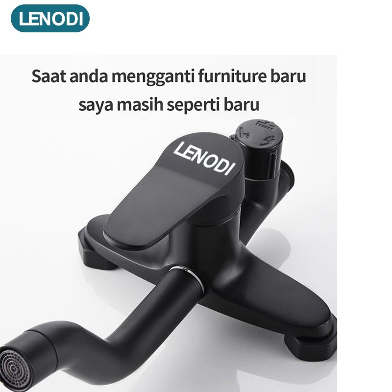 Lenodi Set Shower Kamar Mandi Set Panas-Dingin / 4 Fungsi set sower kamar mandi tembaga lengkap