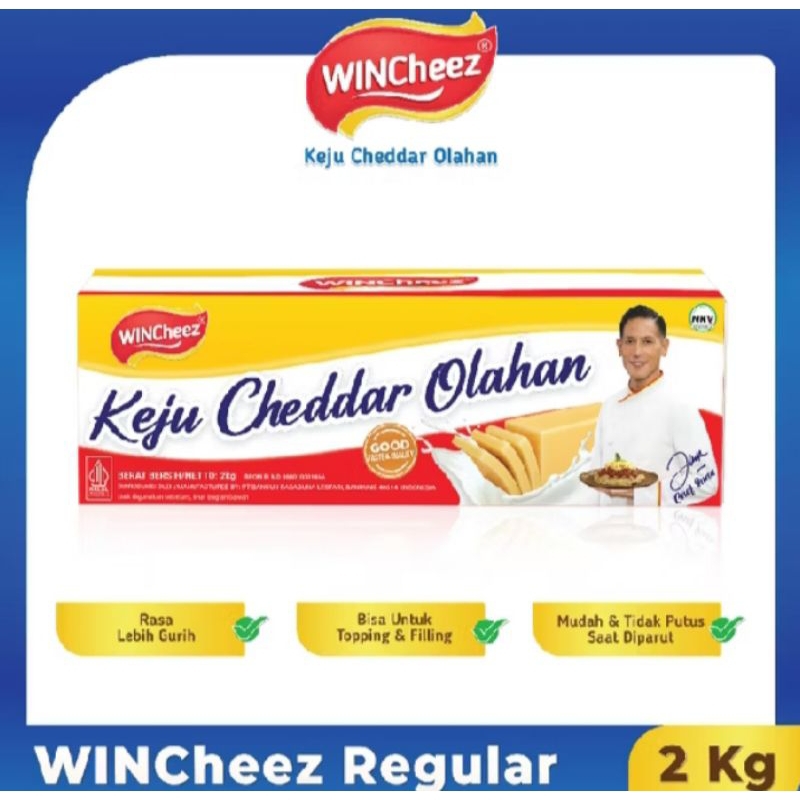 

Keju wincheez 2kg / wincheez 2kg