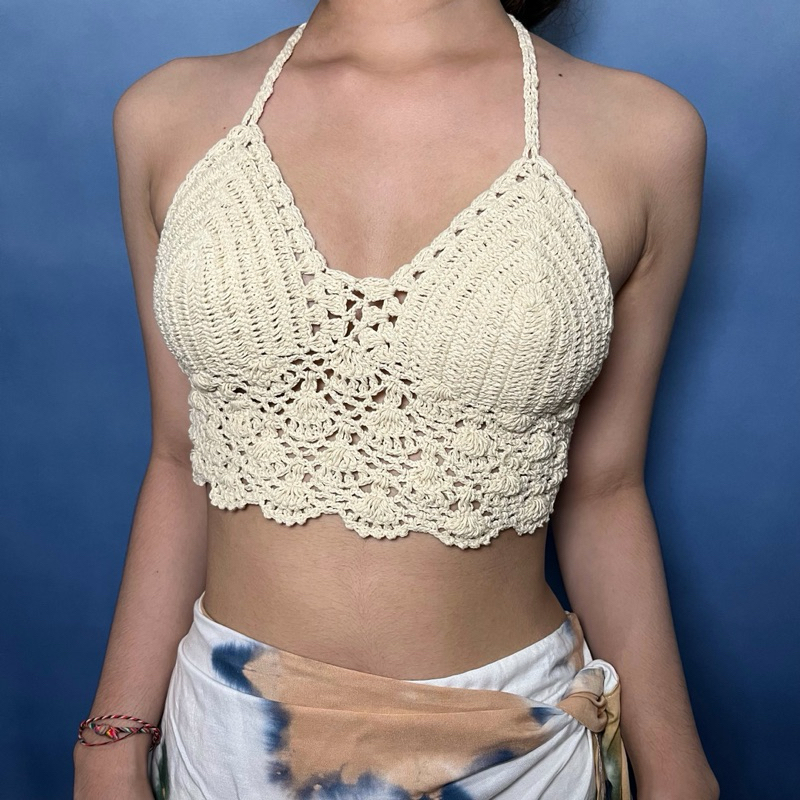 Crochet Bikini Top | Bikini Rajut | Top Rajut