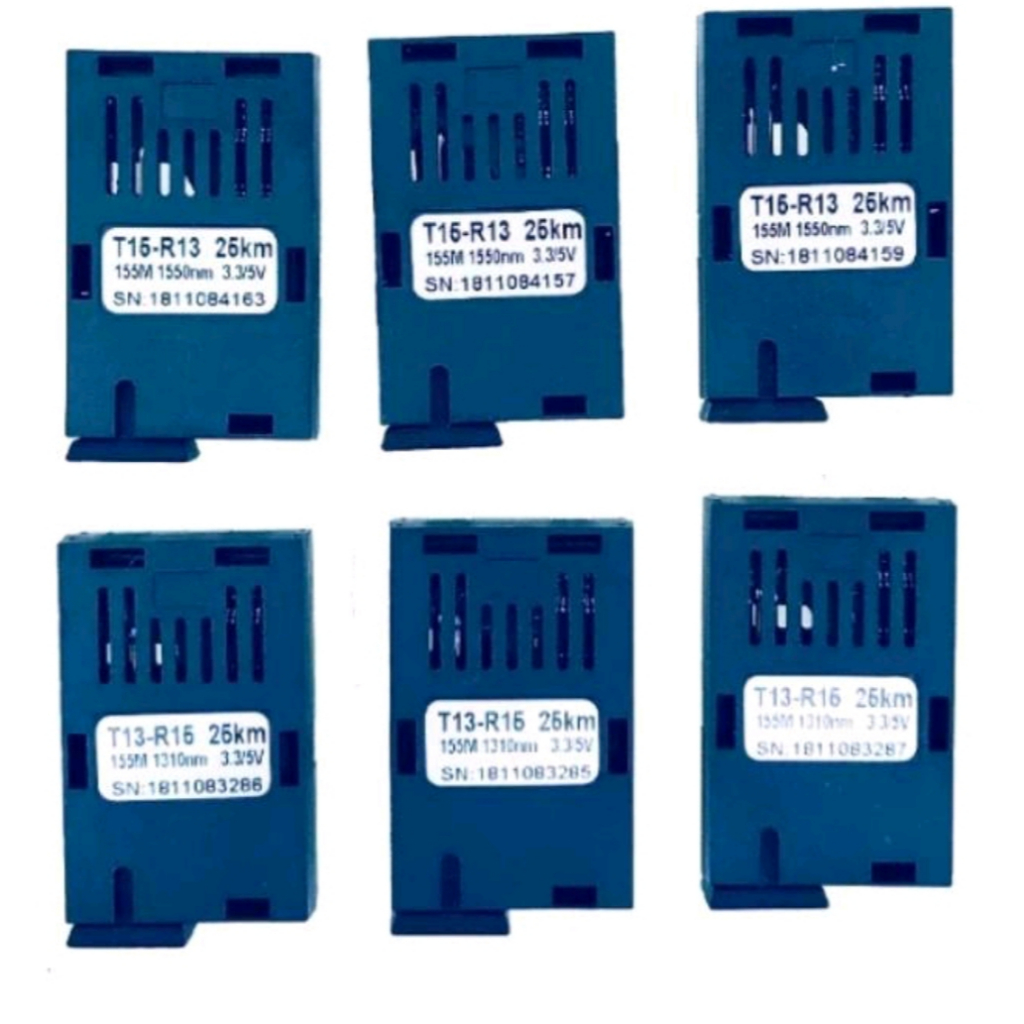 Single Fiber SC Konektor Modul Media Converter HTB