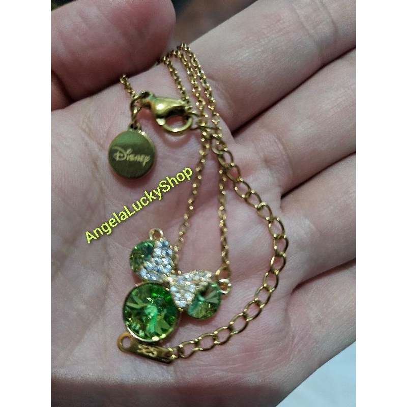 Kalung Disney x kate spade emerald