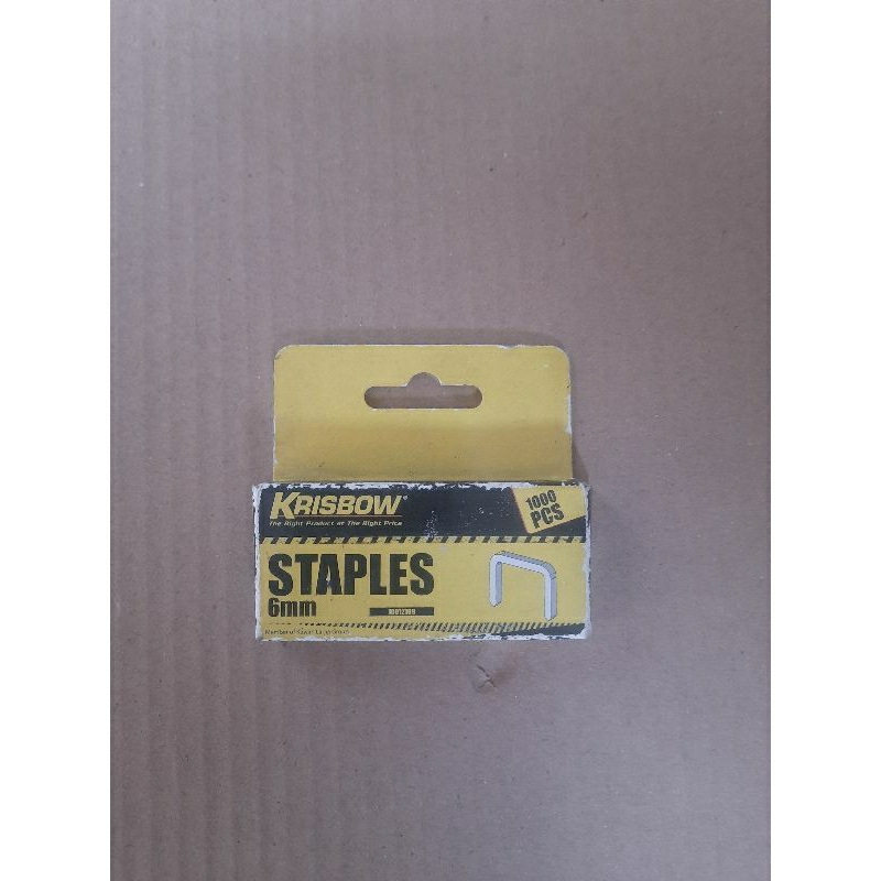 

Refill Staples Krisbow 6mm