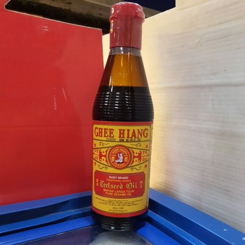 

Ghee Hiang Penang Baby Brand Pure Sesame Oil 300ml / 155ml
