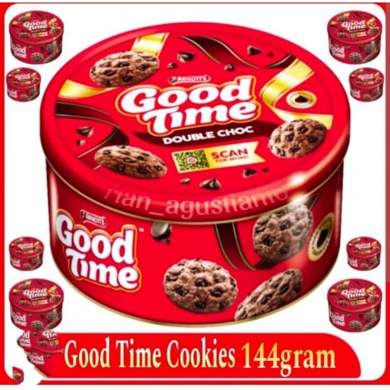 

Good Time Cookies 144gram Double Choc MURAH