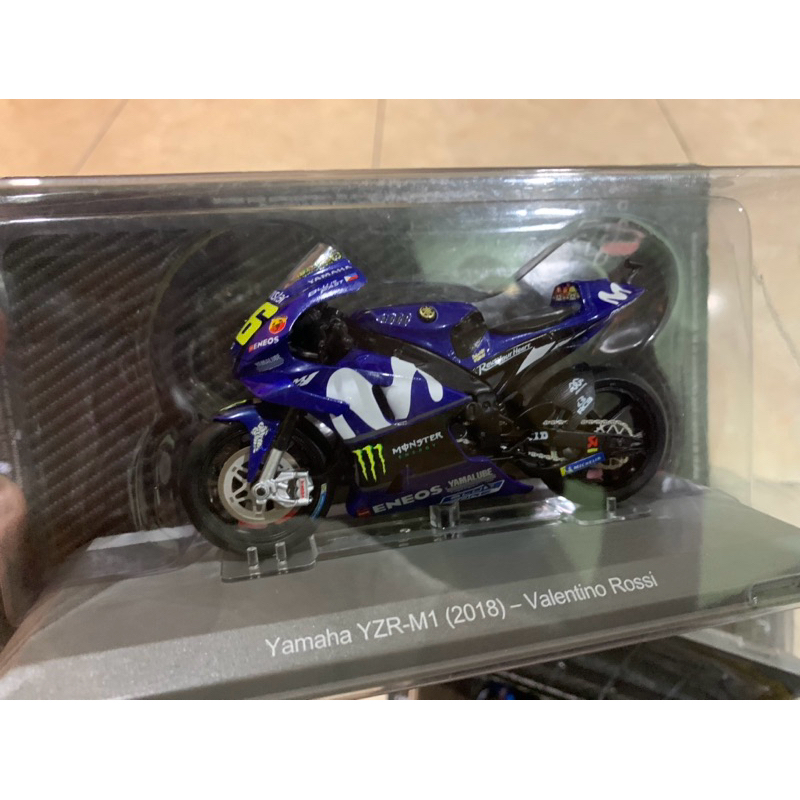 Dp BOOKED Altaya Rossi 2018 biru 1:18 BNIB