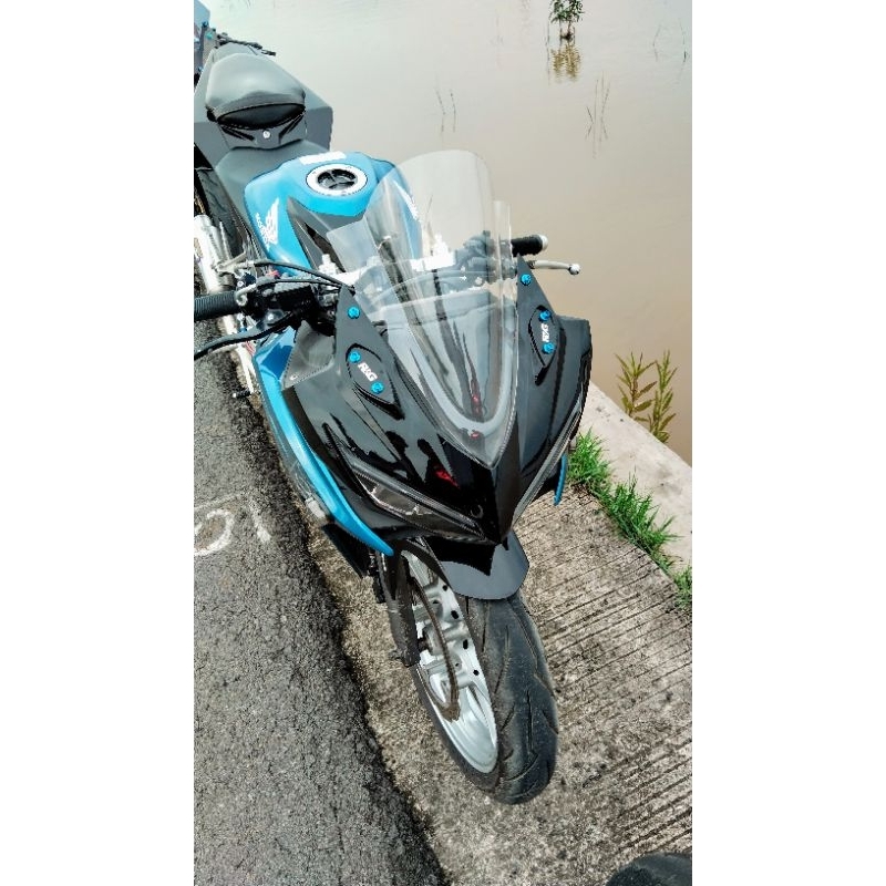 visor jenong tinggi cbr k45n clear free list karet& stiker zero gravity