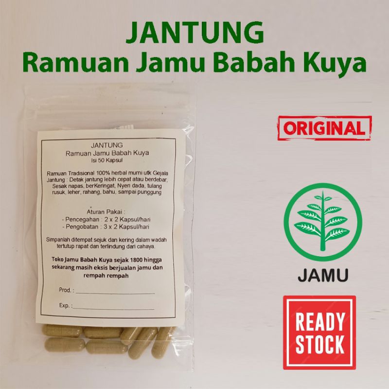 Jantung Ramuan Toko Jamu Babah Kuya