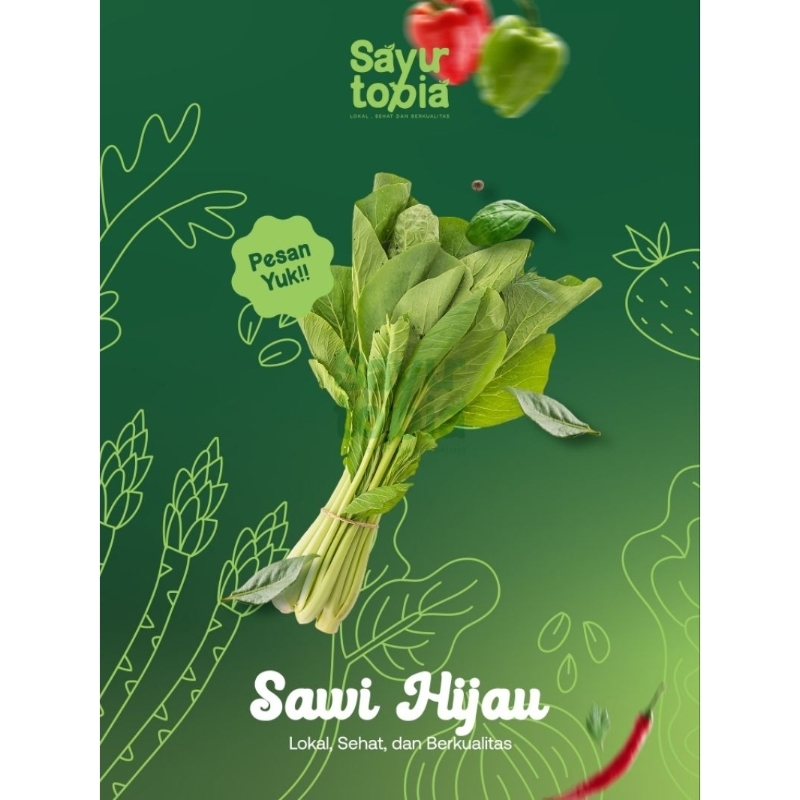 

Sawi hijau 1 ikat
