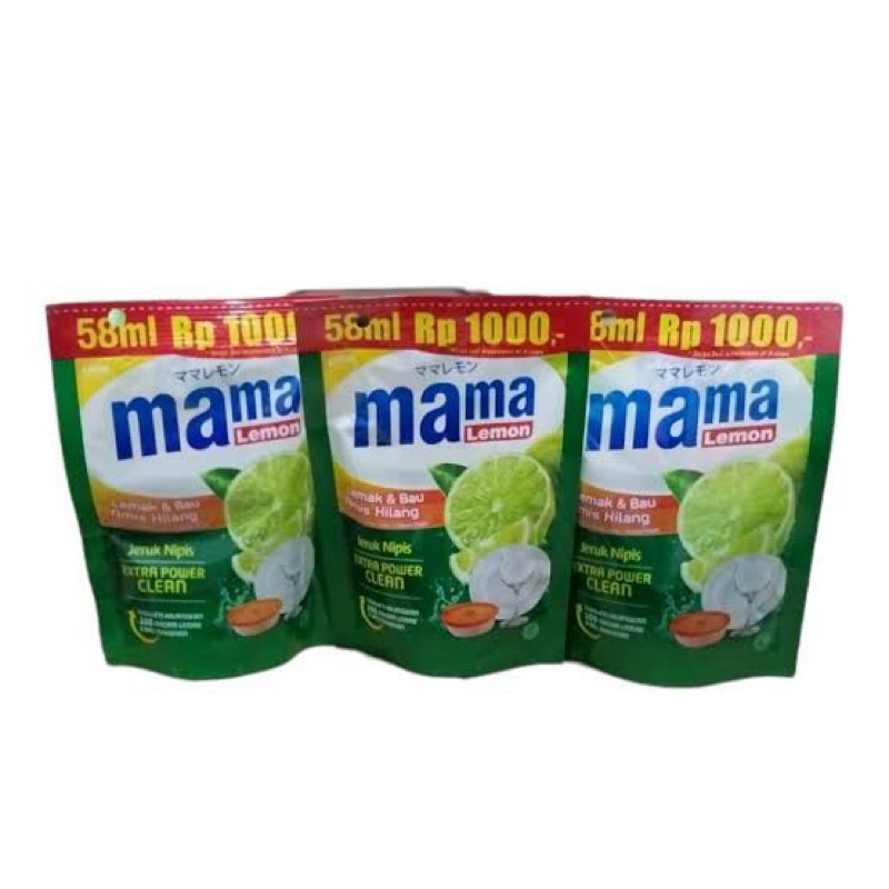 Mama Lemon 58ML / Mama Lemon 1.000 / 1 Dus / 72Pcs