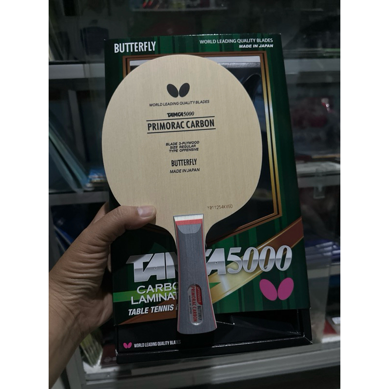 Bat Butterfly Primorac Carbon Tamca 5000 Original 100%