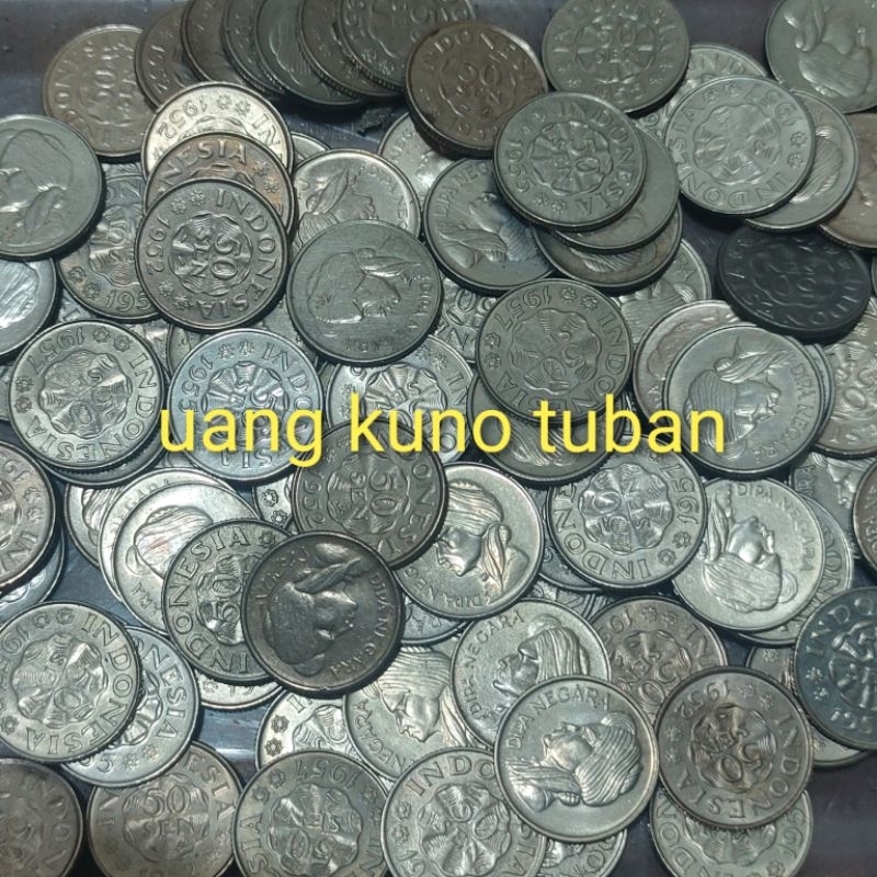 Koin 50 sen diponegoro