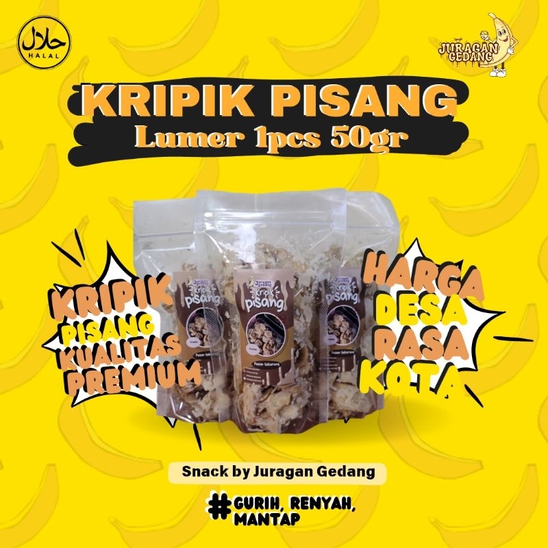 

KRIPIK PISANG LUMER RASA TIRAMISU BERAT 70 GRAM