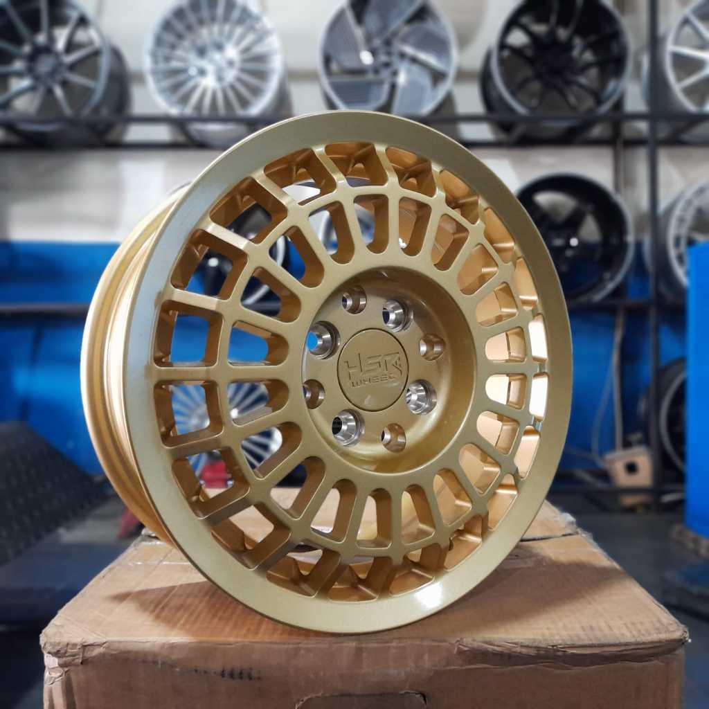 VELG MOBIL HSR WHEEL TERBARU R14 BISA UNTUK AVANZA BRIO AGYA SIGRA VELG HSR FUTBULS R14