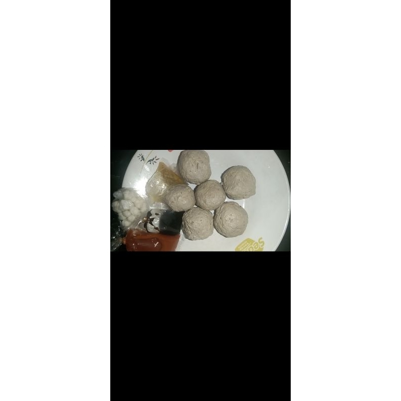 

baso ikan sinar bahari sedang isi 6