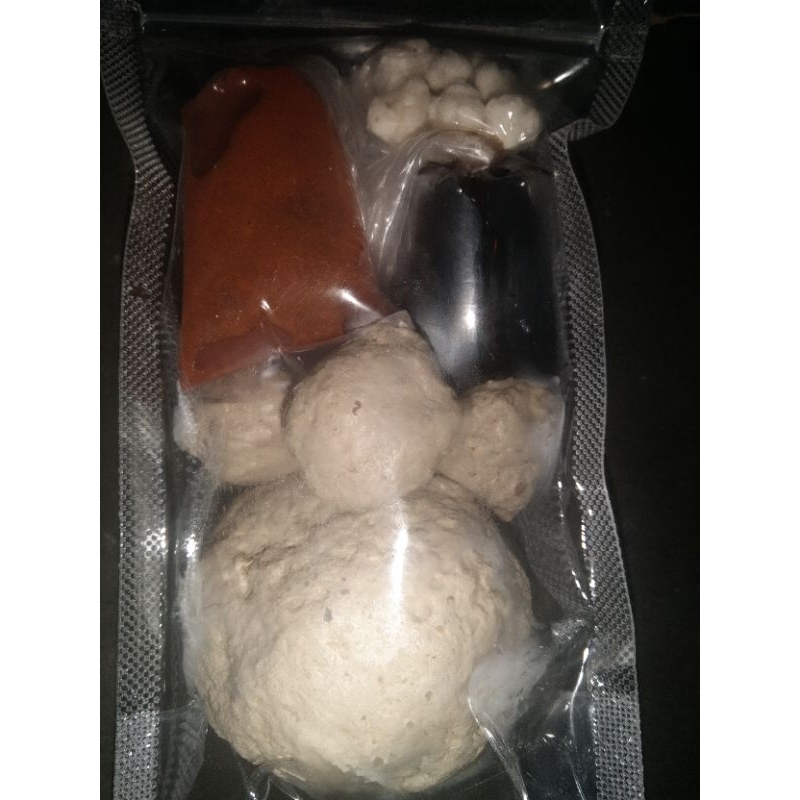 

baso ikan jumbo mercon dan kecil