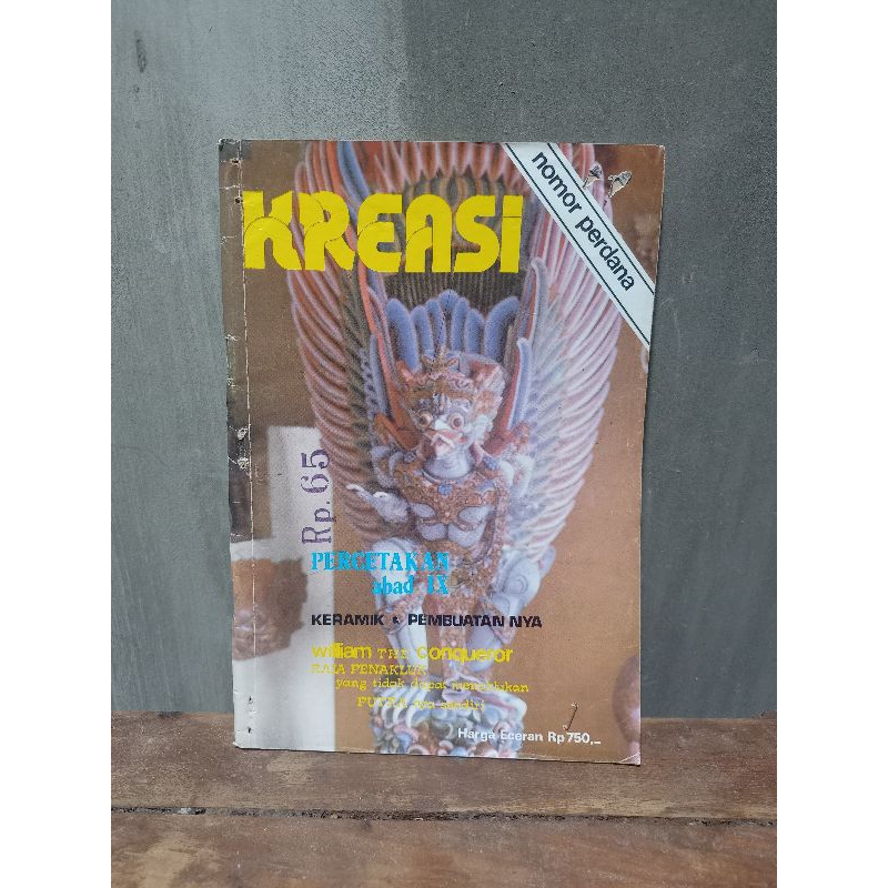 majalah kreasi edisi nomor perdana