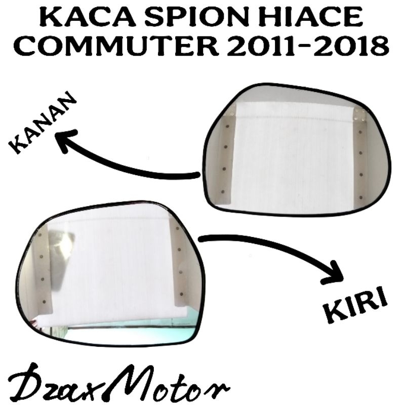 KACA SPION HIACE COMMUTER 2011-2018 KACA SPION TOYOTA HIACE