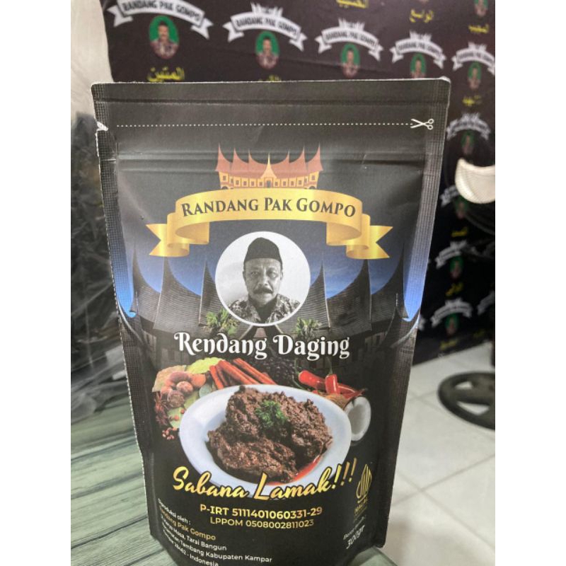 

Rendang Pak Gompo 300gr