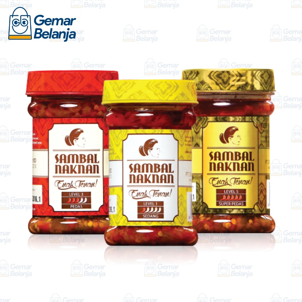 

SAMBAL NAKNAN PAKET OLEH-OLEH ( 1 SET TERDIRI LVL 1, LVL 3, LVL 5 ) MURAH