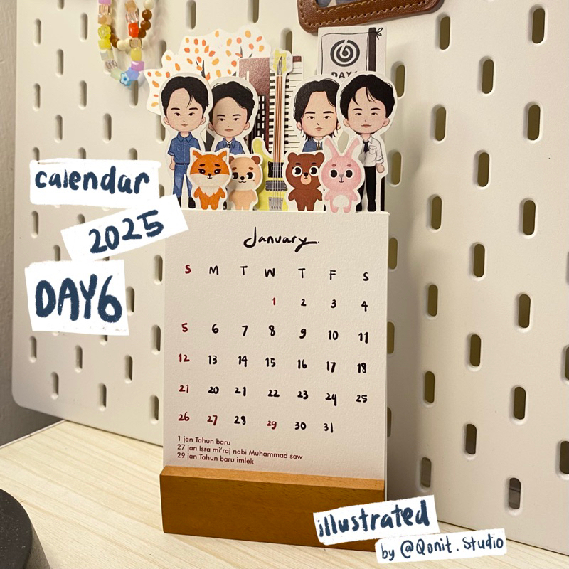 

Kalender 2025 DAY6 ver (READY STOCK)