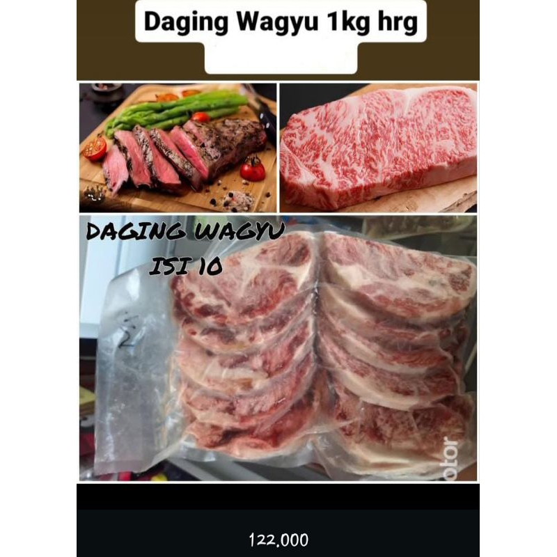 

daging wagyu 1kg
